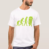 Android-Evolution T-Shirt (Vorderseite)