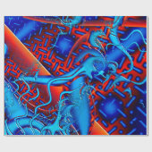 Android Fused Geschenkpapier (Flach)