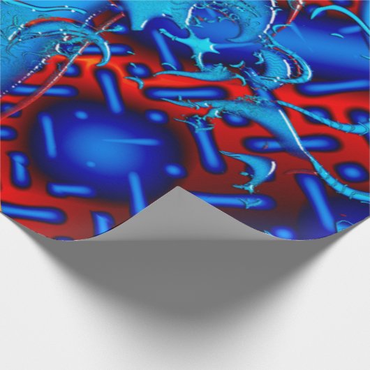 Android Fused Geschenkpapier (Ecke)