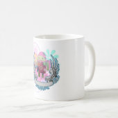 Android gibt Ihnen Flügel Kaffeetasse (VorderseiteRechts)