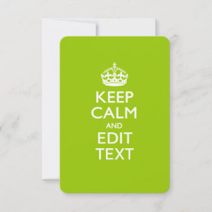 Android Green Behalte Ruhe und Ihren Text