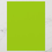 Android Green Behalte Ruhe und Ihren Text Flyer (Hinten)