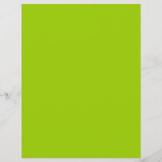 Android Green Behalte Ruhe und Ihren Text Flyer (Hinten)