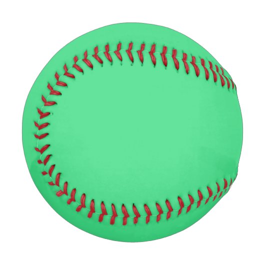 Android grün (Vollfarbe) Baseball (Vorderseite Links)