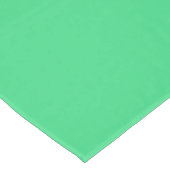 Android grün (Vollfarbe) Tischdecke (Schrägansicht)