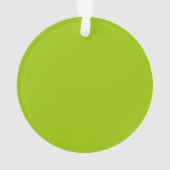 Android grüne Dekoration Behalte Ruhe und Text (Rückseite)
