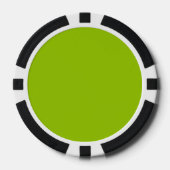 Android grüne Farbe ist auf Wunsch anpassbar Pokerchips (Vorderseite)