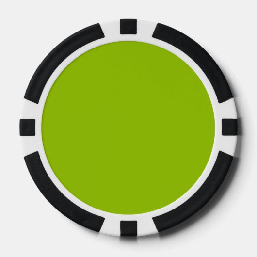 Android grüne Farbe ist auf Wunsch anpassbar Pokerchips (Vorderseite)