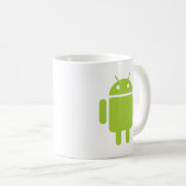 Android Kaffeetasse (VorderseiteRechts)