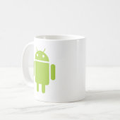 Android Kaffeetasse (Vorderseite Links)
