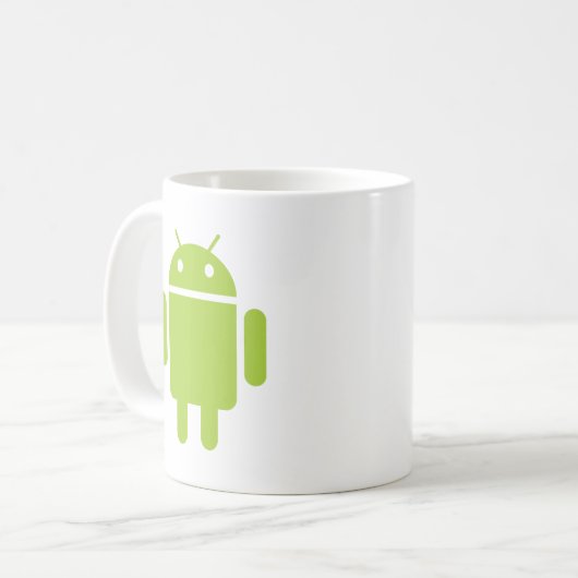Android Kaffeetasse (Vorderseite Links)