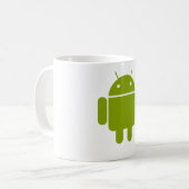 Android Kaffeetasse (Vorderseite Links)