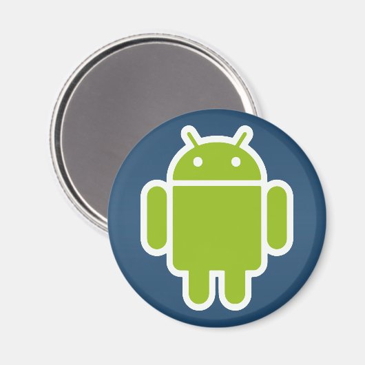 Android Magnet (Vorderseite/Rückseite)
