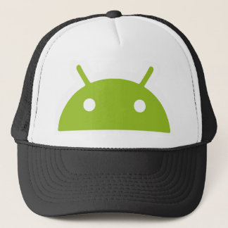 Android Peeking Trucker Hat Truckerkappe