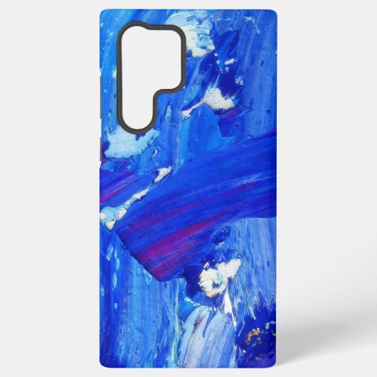 Android phone case with abstract art image samsung galaxy hülle (Rückseite)