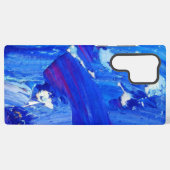Android phone case with abstract art image samsung galaxy hülle (Rückseite (Horizontal))