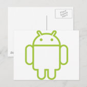 android postkarte (Vorne/Hinten)