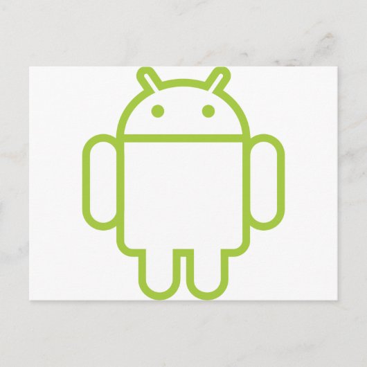 android postkarte (Vorderseite)