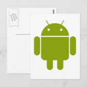 Android Postkarte (Vorne/Hinten)