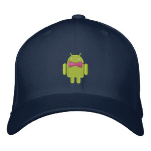 Android Robot Formal Gala Bowtie Stickerei Bestickte Baseballkappe