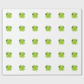 Android Robot Icon als Pirate Geschenkpapier (Flach)