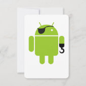 Android Robot Mighty Pirate (Vorderseite)