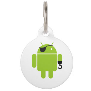 Android Robot Mighty Pirate Tiernamensmarke