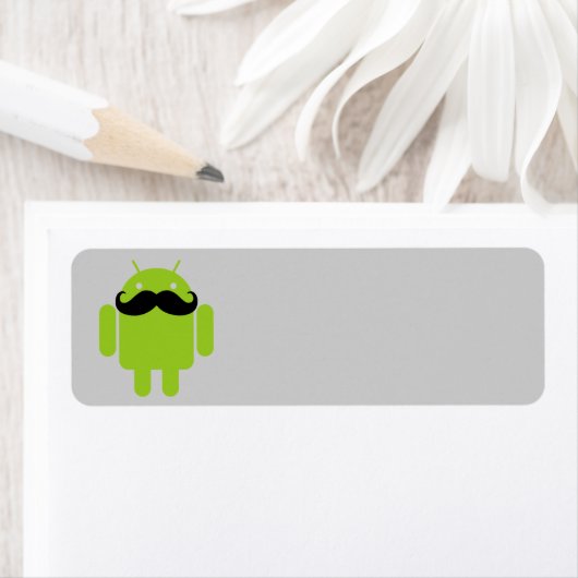 Android Robot Mustache (Insitu)