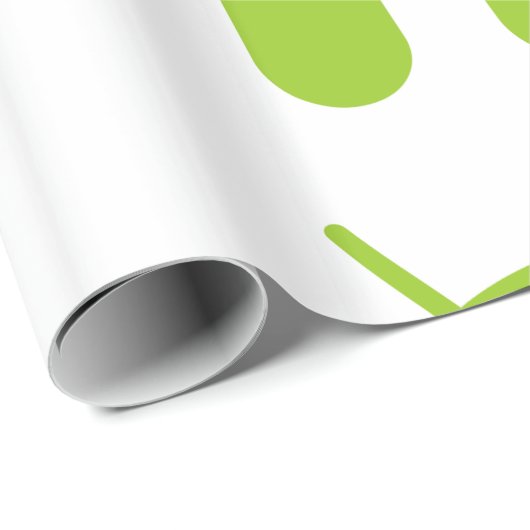 Android Robot Pirate Style Geschenkpapier (Rolleneckpunkt)