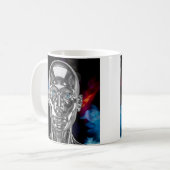 Android Science Fiction Kaffeetasse (Vorderseite Links)