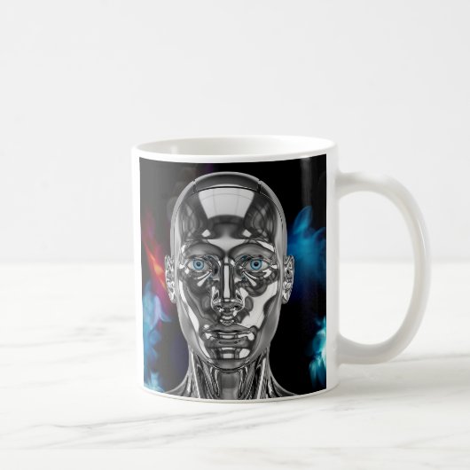 Android Science Fiction Kaffeetasse (Rechts)