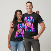 Android Techno Space Girl T-Shirt (Unisex)
