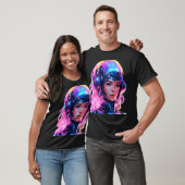 Android Techno Space Girl T-Shirt (Unisex)