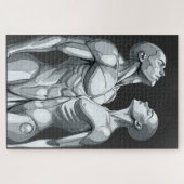 Android Union: Cyborg Couple 1014-Piece Puzzle (Horizontal)