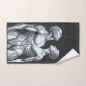 Android Union: Cyborg Couple Futuristic Bath Towel Badhandtuch Set (Handtuch)