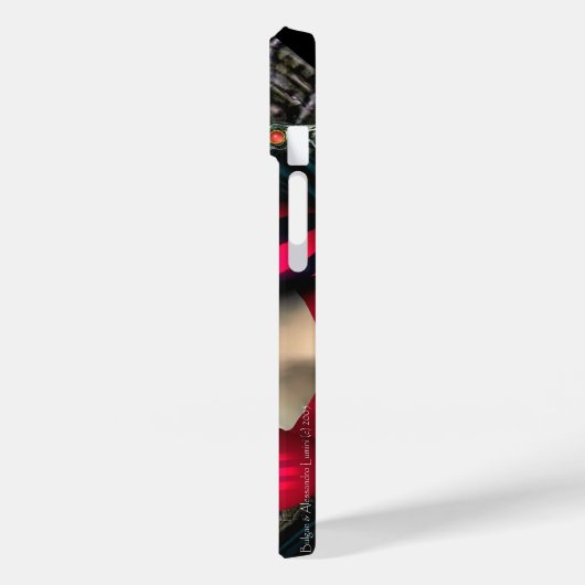 ANDROID XENIA SPACESHIP PILOT, Science Fiction Case-Mate iPhone Hülle (Rückseite / Links)