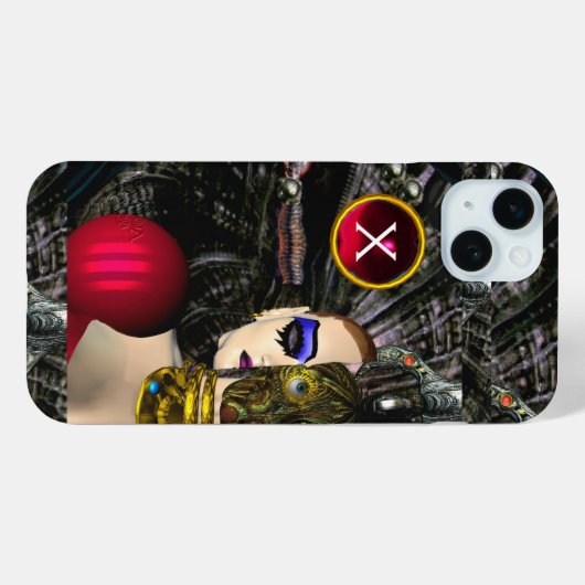 ANDROID XENIA SPACESHIP PILOT, Science Fiction Case-Mate iPhone Hülle (Rückseite (Horizontal))