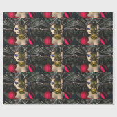 ANDROID XENIA SPACESHIP PILOT, Science Fiction Geschenkpapier (Flach)