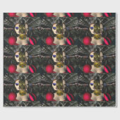 ANDROID XENIA SPACESHIP PILOT-Science Fiction Geschenkpapier (Flach)