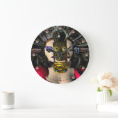 ANDROID XENIA SPACESHIP PILOT-Science Fiction Große Wanduhr (Zuhause)