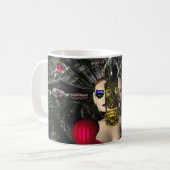 ANDROID XENIA SPACESHIP PILOT, Science Fiction Kaffeetasse (Vorderseite Links)