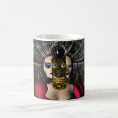 ANDROID XENIA SPACESHIP PILOT, Science Fiction Kaffeetasse (Mittel)