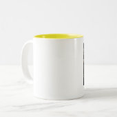 ANDROID XENIA SPACESHIP PILOT, Science Fiction Zweifarbige Tasse (Vorderseite Links)