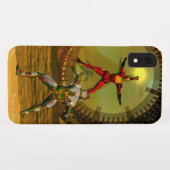 ANDROID XENIA TREFFT CYBORG TITAN Case-Mate iPhone HÜLLE (Rückseite (Horizontal))