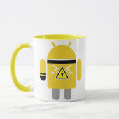 Androide Hallo-Spannung Tasse (Links)