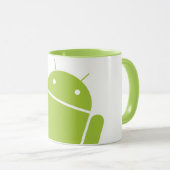 Androide Kaffee-Tasse Tasse (VorderseiteRechts)
