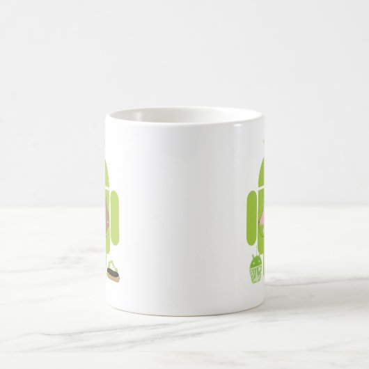 Androide Versionen Kaffeetasse (Mittel)