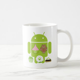 Androide Versionen Kaffeetasse