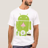 Androide Versionen T-Shirt (Vorderseite)