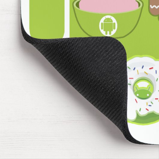 Androide Versions-Mausunterlage Mousepad (Ecke)